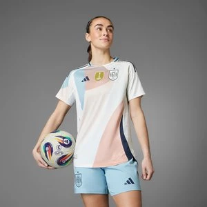 Koszulka Spain 25 (Women's Team) Away Authentic Adidas Chalk White