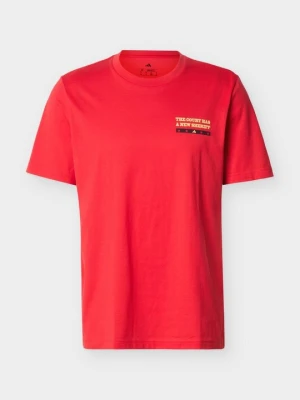 Koszulka sportowa Adidas czerwony
