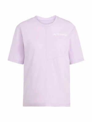Koszulka sportowa Adidas liliowy