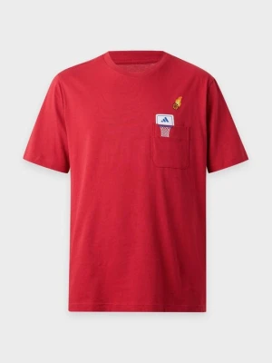 Koszulka sportowa adidas Originals brązowy