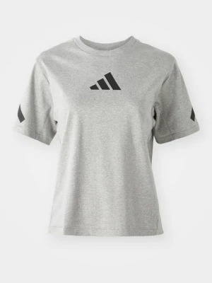 Koszulka sportowa Adidas szary melanż