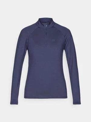 Koszulka sportowa Calvin Klein granatowy