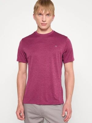 Koszulka sportowa Calvin Klein jagodowy