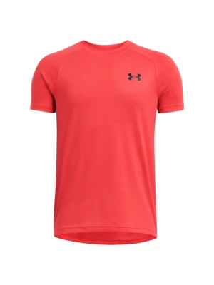 Koszulka sportowa chłopięca Under Armour UA Tech 2.0 Ss - czerwona