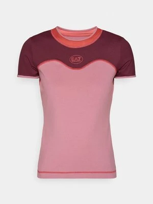 Koszulka sportowa EA7 Emporio Armani mauve