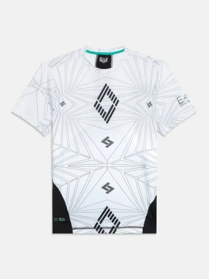 Koszulka sportowa EA7 Emporio Armani biały