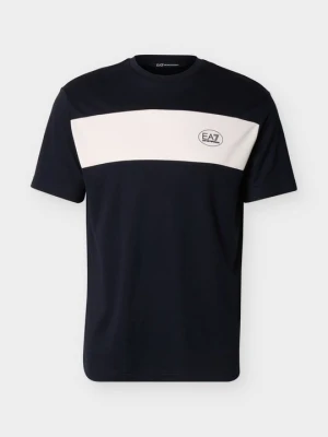 Koszulka sportowa EA7 Emporio Armani granatowy