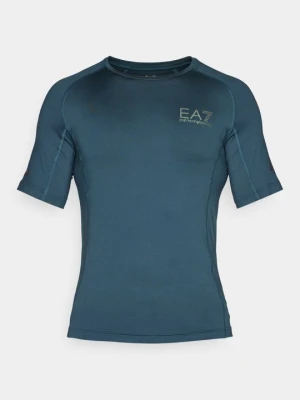 Koszulka sportowa EA7 Emporio Armani granatowy