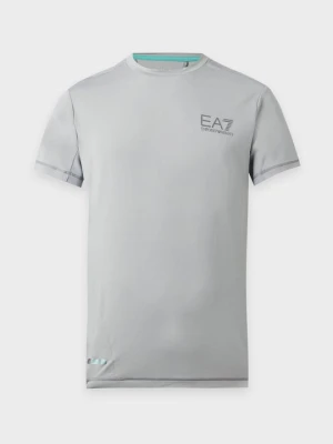 Koszulka sportowa EA7 Emporio Armani jasnoszary