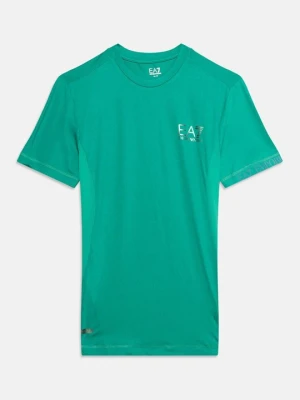 Koszulka sportowa EA7 Emporio Armani jasnozielony