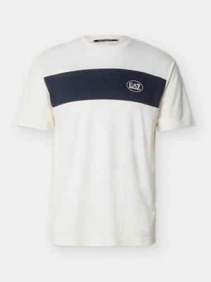 Koszulka sportowa EA7 Emporio Armani mleczny