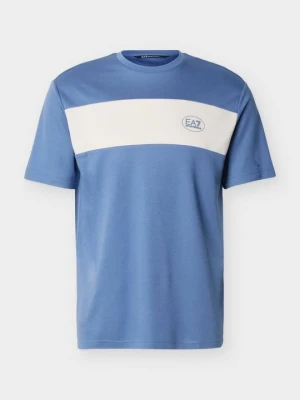 Koszulka sportowa EA7 Emporio Armani niebieski