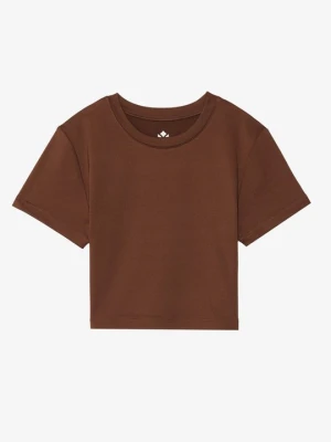 Koszulka sportowa Even&Odd Active By Zalando ciemnobrązowy