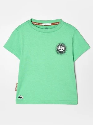 Koszulka sportowa Lacoste jasnozielony