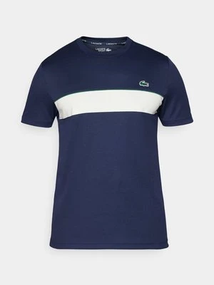Koszulka sportowa Lacoste granatowy