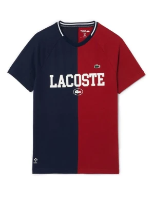 Koszulka sportowa Lacoste granatowy
