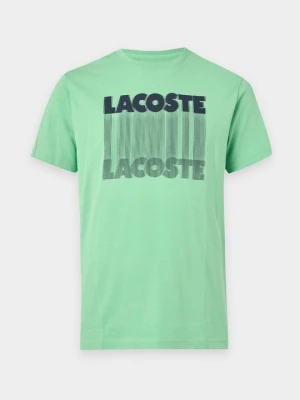 Koszulka sportowa Lacoste miętowy