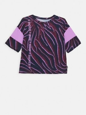 T-shirt z nadrukiem Molo bordowy