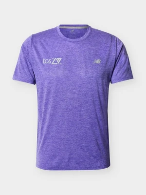 Koszulka sportowa New Balance fioletowy
