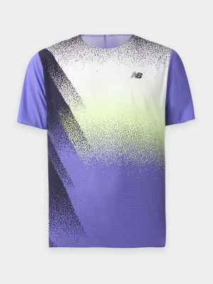 Koszulka sportowa New Balance fioletowy