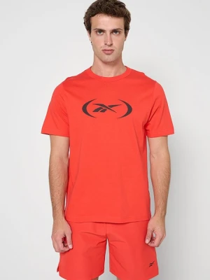 Koszulka sportowa Reebok czerwony