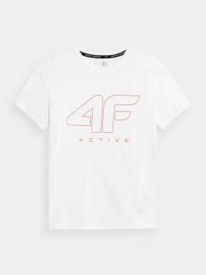 Koszulka sportowa szybkoschnąca chłopięca 4F