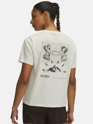 Koszulka sportowa Under Armour mleczny