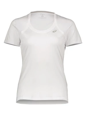 asics Koszulka sportowa w kolorze białym rozmiar: XL