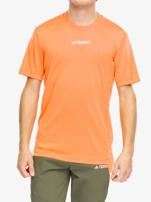 Koszulka szybkoschnąca adidas TERREX Multi Tee - semi impact orange