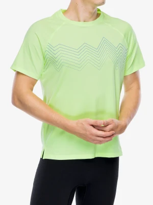 Koszulka szybkoschnąca Brooks Atmosphere Short Sleeve 2.0 - lime/elevate