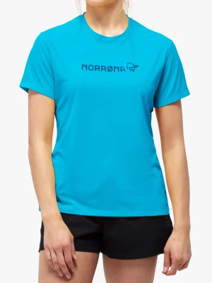 Koszulka szybkoschnąca damska Norrona Tech T-Shirt - aquarius