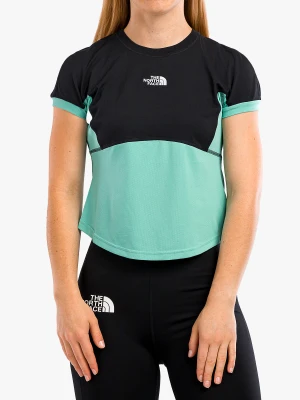 Koszulka szybkoschnąca damska The North Face AO Circular Tee - wasabi/black