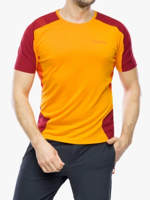 Koszulka szybkoschnąca La Sportiva Compass T-Shirt - papaya/sangria