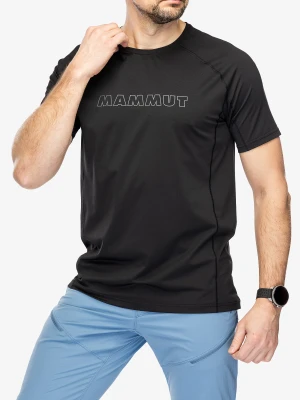 Koszulka szybkoschnąca Mammut Selun FL Logo T-Shirt - black