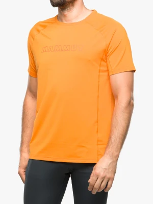 Koszulka szybkoschnąca Mammut Selun FL Logo T-Shirt - tangerine