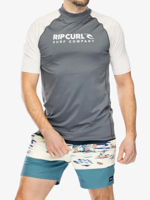 Koszulka szybkoschnąca Rip Curl Shock Upf S/S - dark grey