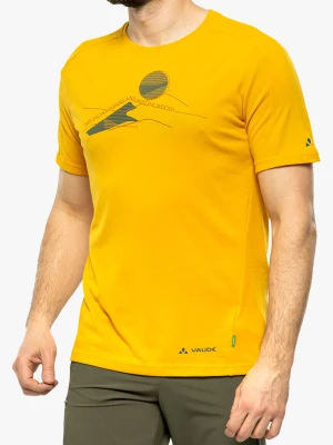 Koszulka szybkoschnąca Vaude Gleann T-Shirt - burnt yellow