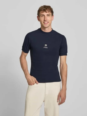 Koszulka T-shirt o kroju slim fit z naszywanym logo PROHIBITED