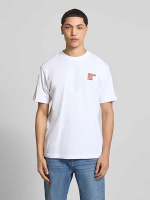Koszulka T-shirt z czystej bawełny organicznej o kroju relaxed fit model 'FRED' Only & Sons