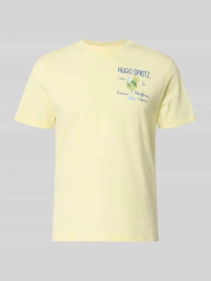 Koszulka T-shirt z przeszyciami model 'PORTOFINO' MC2 Saint Barth