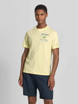 Koszulka T-shirt z przeszyciami model 'PORTOFINO' MC2 Saint Barth