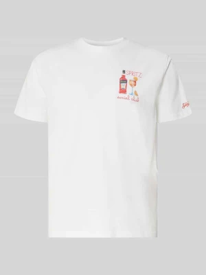 Koszulka T-shirt z przeszyciami model 'PORTOFINO' MC2 Saint Barth