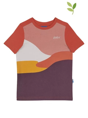 finkid Koszulka "Tanssi" w kolorze fioletowo-czerwonym rozmiar: 80/90