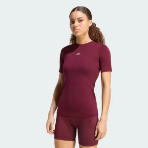 Koszulka Techfit Training Adidas bordowy