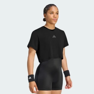 Koszulka Tennis Climacool Lace Crop Pro Adidas czarny