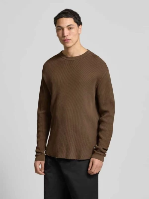 Koszulka termiczna z długim rękawem o kroju relaxed fit z czystej bawełny Levi's®