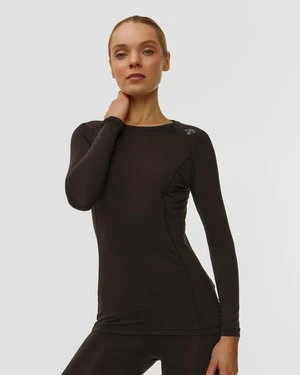 Koszulka Termoaktywna Damska Descente Base Layer Top Czarna