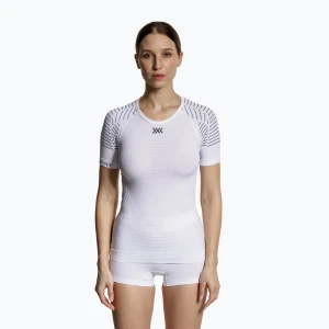 Koszulka termoaktywna damska X-Bionic Invent 4.0 LT arctic white / dolomite grey