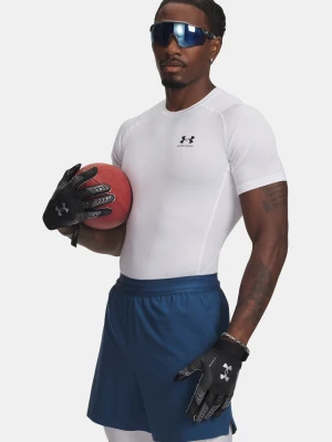 Koszulka termoaktywna męska biała Under Armour Heat Gear