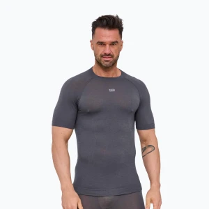Koszulka termoaktywna męska Brubeck Active Merino graphite Szary